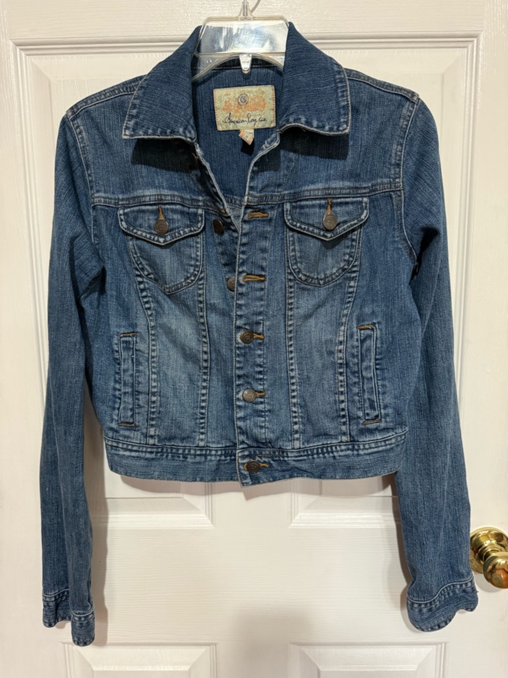 American Rag Women's Medium Blue Denim Jacket